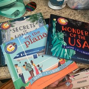 Lot of 3 new shine-a-light books